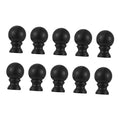 10pcs Tischlampe Finial Lighting Accessoires Kunststoff dekorative Köpfe für Schreibtisch- und Stehlampen langlebig Nicht deformierbares