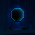 3D Achteck Infinity Mirror Light - Wandleuchte Wandleuchte
