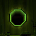 3D Achteck Infinity Mirror Light - Wandleuchte Wandleuchte