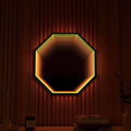 3D Achteck Infinity Mirror Light - Wandleuchte Wandleuchte