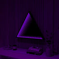 3D Triangle Infinity Spiegel Licht - Wandleuchte Wandleuchte