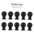 10pcs Tischlampe Finial Lighting Accessoires Kunststoff dekorative Köpfe für Schreibtisch- und Stehlampen langlebig Nicht deformierbares