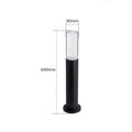 Acryluma - Moderne Säulenlampe Stil B / Warmweiß Wegeleuchte Außen