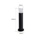 Acryluma - Moderne Säulenlampe Stil C / Warmweiß Wegeleuchte Außen