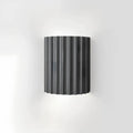 Artiglow - Moderne Wandlampe Aus Kunstharz Grau / Warmweiß Wandleuchte