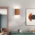 Artiglow - Moderne Wandlampe Aus Kunstharz Orange / Warmweiß Wandleuchte