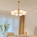 baumwollkugel-kronleuchter-Deckenlampen-holz-modern-skandinavisch-xluxmina