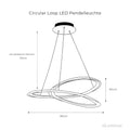 Circular Loop - Led Pendelleuchte Deckenlampe