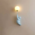 Fateh Design Bären Led Wandlampe Blau / Seitlich Wandleuchte