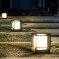 Geoglimmer - Kubus Stehlampe Außenleuchte Stehlampe