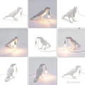 Gothic Nightbird Tischlampe - Elegantes Design Für Stilvolle Beleuchtung