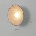 Japanische Wandleuchte Zenlicht - Minimalistisches Design Aus Bambus Retro / Warmweiß Wandleuchte