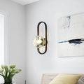lichtkreis-moderne-wandlampe-mit-glaskugel-weiss-schwarz-gold-22cm-28cm-wandbeleuchtung-led-xlumina3