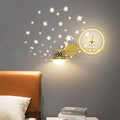 Littlebeam Led-Wandleuchte - Kompakte Und Moderne Wandlampe Gold Rechts Wandleuchte