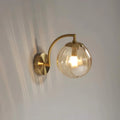 Lumicrystal - Moderne Glaswandleuchte Mit Led Bernstein Wandleuchte