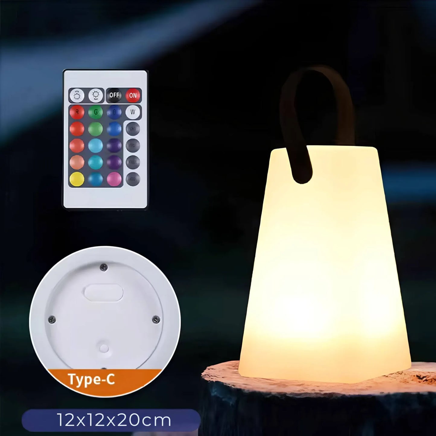Lumishade - Led Tischlampe Mit Farbwechsel