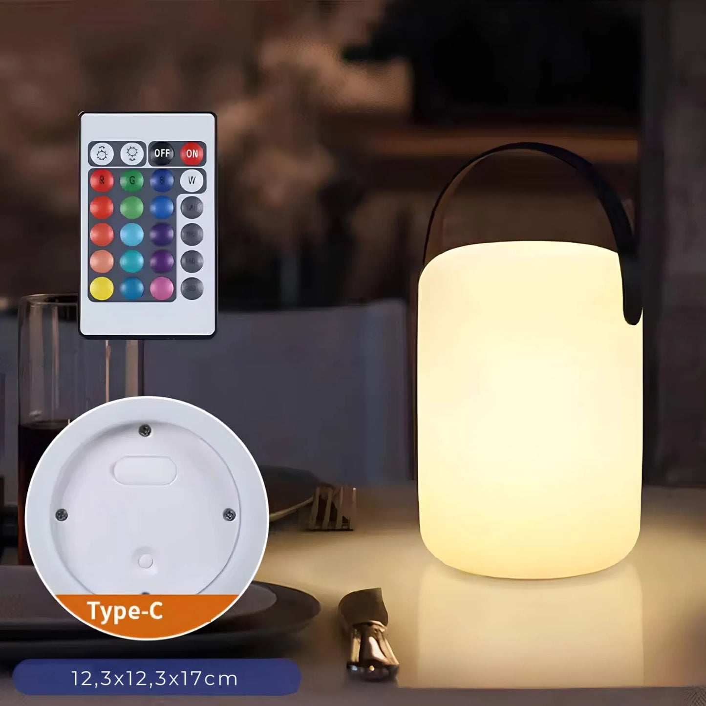 Lumishade - Led Tischlampe Mit Farbwechsel C