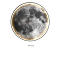 Lunalux - Led Mond Wandleuchte / 24Cm Wandleuchte
