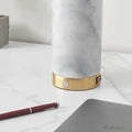 Marble Glow - Tischlampe Mit Marmor-Sockel