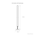 Minimalist Led Stehlampe - Modernes Warmes Ambiente Stehlampe