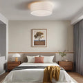 moderne-Deckenlampen-trommelform-stoffschirm-rund-schwarz-xlumina