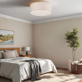 moderne-Deckenlampen-trommelform-stoffschirm-rund-schwarz-xlumina