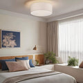 moderne-Deckenlampen-trommelform-stoffschirm-rund-schwarz-xlumina