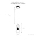 Moderne Deckenleuchte - Hängelampe Mit K9 Kristallen Deckenlampe