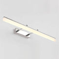 Moderne Led-Spiegelleuchte - Wasserfestes Badlicht Silber / 40Cm Warmweiß Wandleuchte