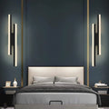 moderne-led-wandlampe-streifen-design-schwarz-weiss-50cm-warmweiss-xlumina9