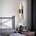 moderne-led-wandlampe-streifen-design-schwarz-weiss-50cm-warmweiss-xlumina11