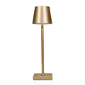 Monsieur Light | Kabellose Wiederaufladbare Tischlampe Gold
