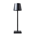 Monsieur Light | Kabellose Wiederaufladbare Tischlampe Schwarz