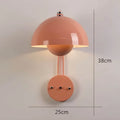 Nightbloom - Moderne Wandleuchte Mit Pilzdesign Rosa Wandleuchte