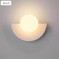Nordic-Led-Wandleuchte - Minimalistische Wandbeleuchtung Weiß / Warmweiß Wandleuchte