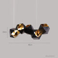 Nordic Modern Luxury Retro Pendelleuchte - Schwarzes Schmiedeeisen Deckenlampe