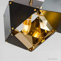 Nordic Modern Luxury Retro Pendelleuchte - Schwarzes Schmiedeeisen Deckenlampe