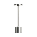 Oslo - Elegante Tischlampe Silber