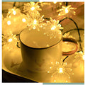 Peachparadise - Led Lichterkette Für Außen 5M / Chrysantheme Warm Außenleuchte Lichterkette