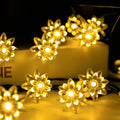 Peachparadise - Led Lichterkette Für Außen 5M / Lotus Warm Außenleuchte Lichterkette