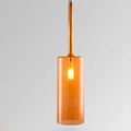 Pendelleuchte - Glas Esstisch Deckenlampen Eine Orange / Kaltes Weiß Deckenlampe