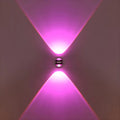 Prismbeam - Led- Aus Kristall Wandleuchte Rosa Wandleuchte