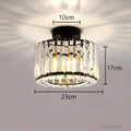 Radiantcrystal - Luxuriöse Kristall Deckenleuchte Deckenlampe