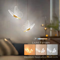 Schmetterlingglanz - Led Pendelleuchte Deckenlampe