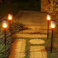 Solar-Fackel Mit Flammeneffekt – Led Gartenleuchte Solar Außenleuchte Garten
