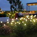Solar Glühwürmchen Gartenlichter Außenleuchte Stehlampe