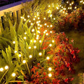 Solar Glühwürmchen Gartenlichter Außenleuchte Stehlampe