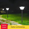 Solargartenlicht - Led Solarlampe Für Außen Wegeleuchte Außen