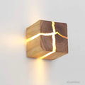 Solidwood Cube Wandleuchte Wandleuchte