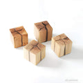 Solidwood Cube Wandleuchte Wandleuchte
